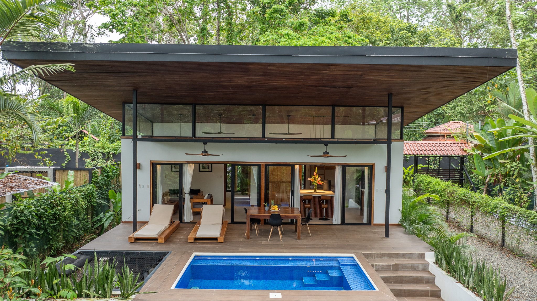 Casa Kanani — Piscina a 350 m de la playa